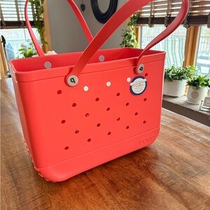 BOGG BAG Vibrant Coral Tote